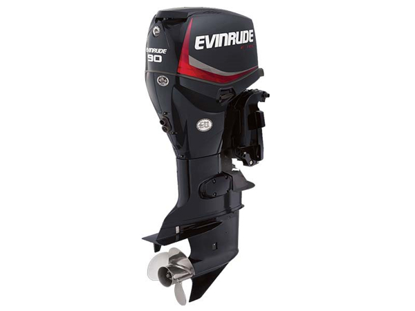 2018 Evinrude E-TEC 90 HP E90DPGL Graphite Outboard Motor