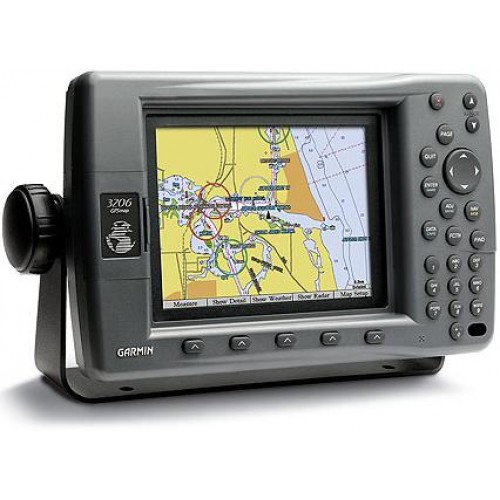 GARMIN GPSMAP 3206 PRE-LOADED BLUECHART NETWORK CHARTPLOTTER