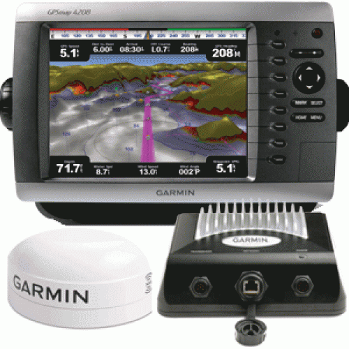 GARMIN GPSMAP 4208 PRE-LOADED BLUECHART NETWORK BUNDLE