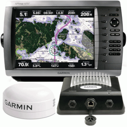 GARMIN GPSMAP 4212 PRE-LOADED BLUECHART NETWORK BUNDLE