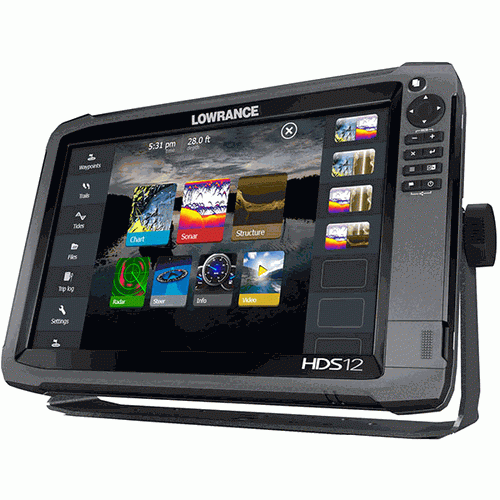 LOWRANCE HOOK4 CHIRP Sonar Fish Finder Chartplotter w/ Cable - No