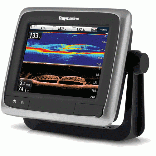 RAYMARINE A68 WI-FI 5.7 TOUCH MFD W/CHIRP DOWNVISION - NO CHARTS