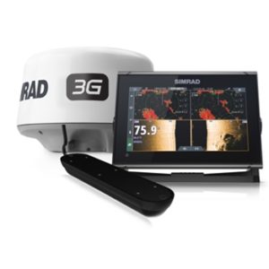 Simrad GO12 XSE with Active Imaging Transducer and 3G Radar