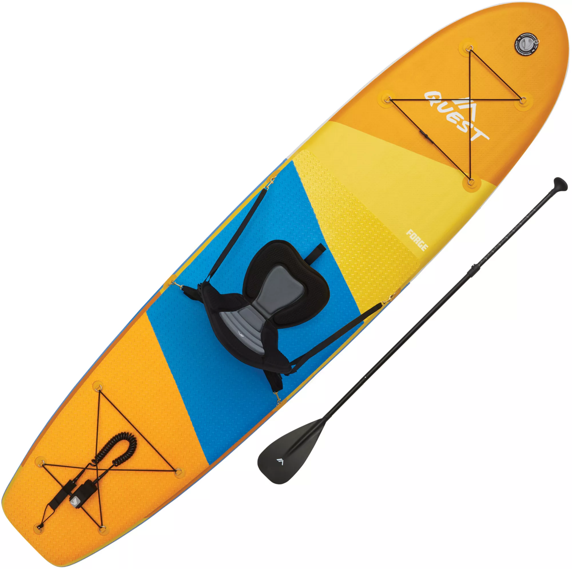 NEW Quest Forge Inflatable Stand-Up Paddle Board/Kayak Hybrid SALE ...
