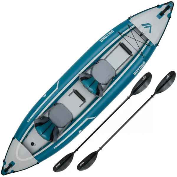 NEW Quest Patoka Inflatable Tandem Kayak Package SALE !! NEW Quest Patoka Inflatable Tandem Kayak Package SALE !!