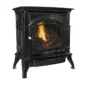 Ashley Vent-Free Propane Gas Stove, 1,500 sq. ft., 32,000 BTU, Painted Black