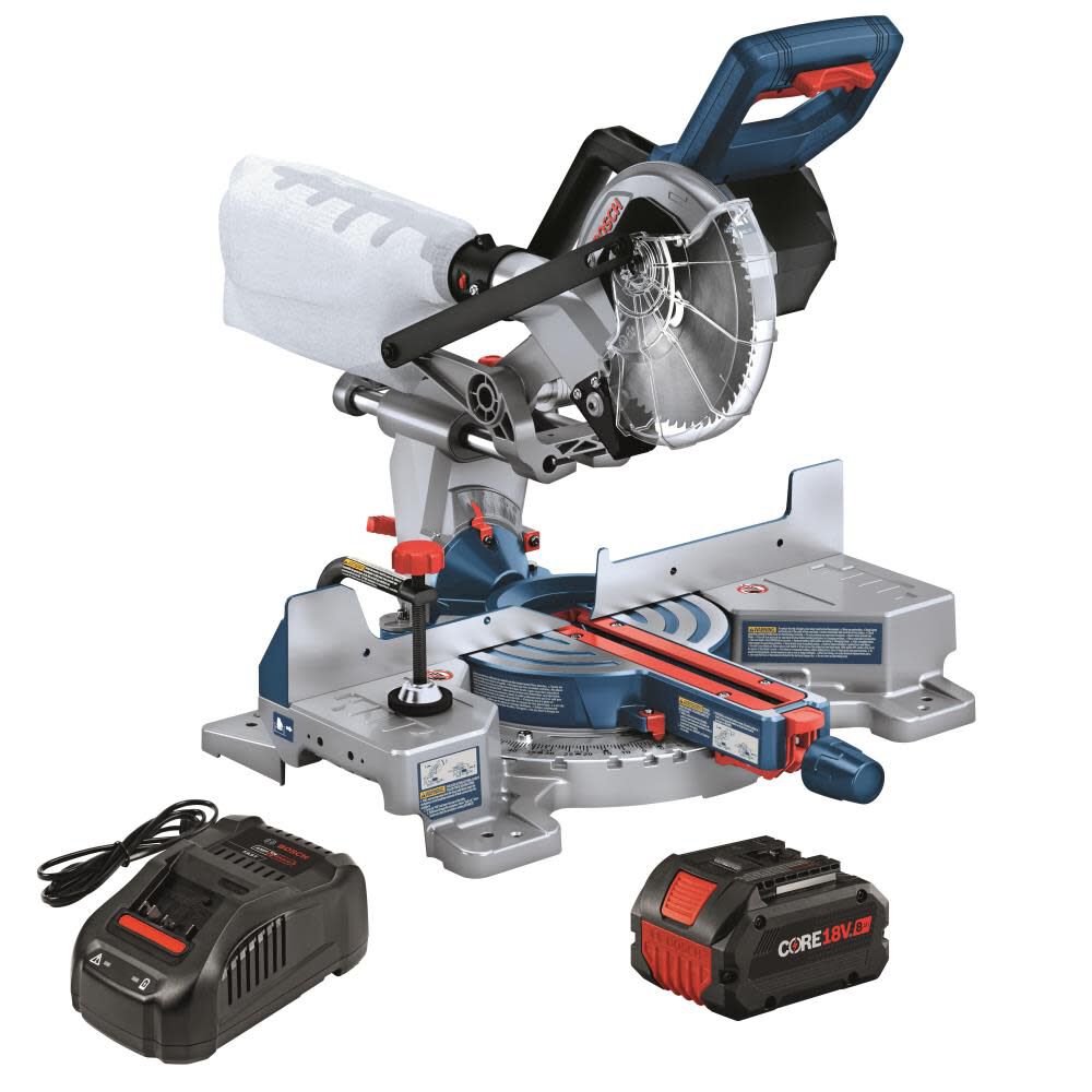 Bosch Profactor 18v Surgeon 10in Dual Bevel Slide Miter Saw Bare Tool