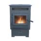 Cleveland Iron Works No.200 Medium Pellet Stove, 1500 to 2200 sq. ft., 60 lb. Hopper