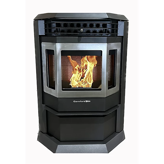 ComfortBilt HP22 Pellet Stove, 2,800 sq. ft., Black