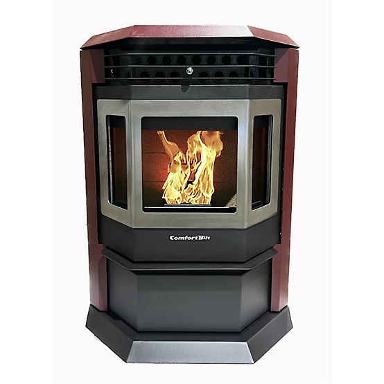 ComfortBilt HP22 Pellet Stove, 2,800 sq. ft., Burgundy