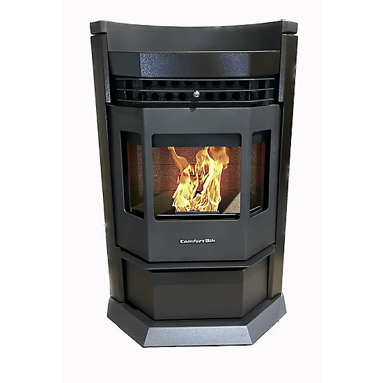 ComfortBilt HP22N Pellet Stove, 2,800 sq. ft., 80 lb. Hopper Capacity, Brown