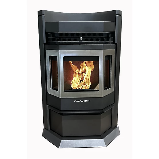 ComfortBilt HP22N Pellet Stove, 2,800 sq. ft., Black
