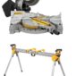 DEWALT 10in Compound Miter Saw & Heavy Duty Miter Saw Stand Bundle