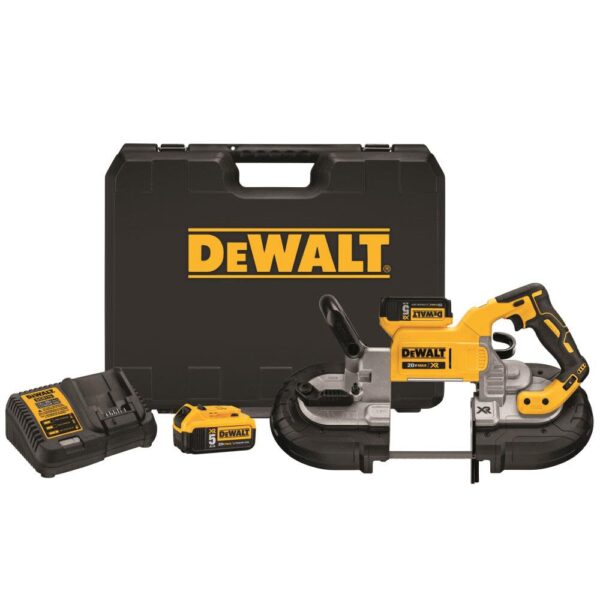 DEWALT 20-volt MAX XR Brushless Deep Cut Band Saw Kit DEWALT 20-volt MAX XR Brushless Deep Cut Band Saw Kit