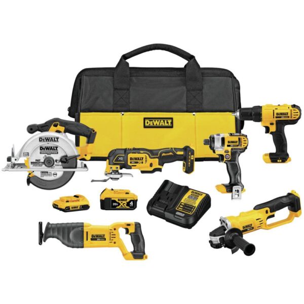 DEWALT 20V 6 Tool Combo Kit DEWALT 20V 6 Tool Combo Kit
