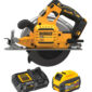 DEWALT 20V MAX 7-1/4 Inch Cordless Circular Saw with FLEXVOLT Starter Kit Bundle