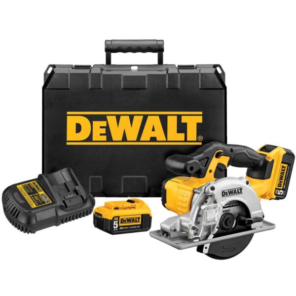 DEWALT 20V MAX Lithium Ion Metal Cutting Circular Saw Kit DEWALT 20V MAX Lithium Ion Metal Cutting Circular Saw Kit
