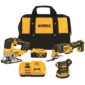 DEWALT 20V MAX XR 3 Tool Woodworking Brushless Kit