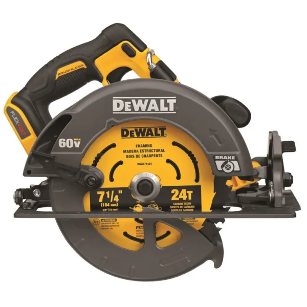 DEWALT FLEXV 60V MAX 7 1/4in Circular Saw with Brake (Bare Tool) DEWALT FLEXV 60V MAX 7 1/4in Circular Saw with Brake (Bare Tool)