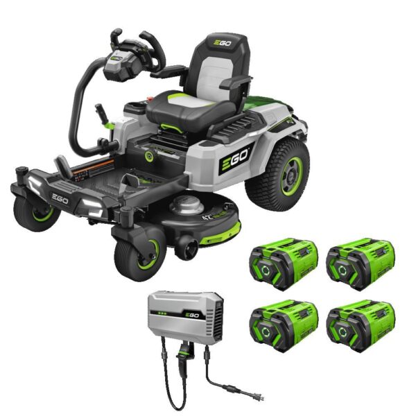 EGO POWER+ 42 Zero Turn Radius Lawn Mower Kit with e-STEER