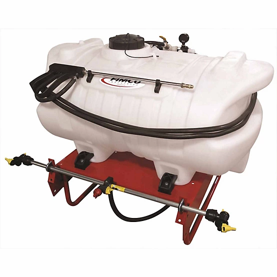Fimco 60 gal. 3-Point Hitch-Mounted Sprayer with 3-Nozzle Broadcast Boom, Deluxe Handgun Included