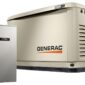 Generac Guardian 14kW Home Backup Generator with 16-circuit Transfer Switch WiFi-Enabled