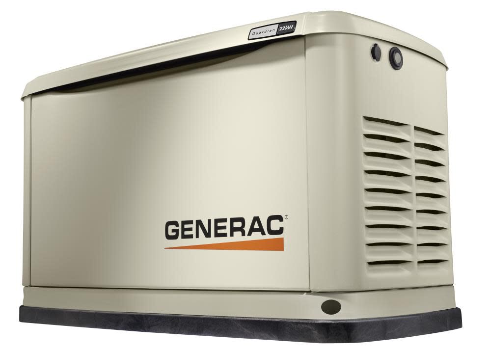 Generac Guardian Series 70422 22/19.5kW Air-Cooled Standby Generator with Wi-Fi Alum Enclosure