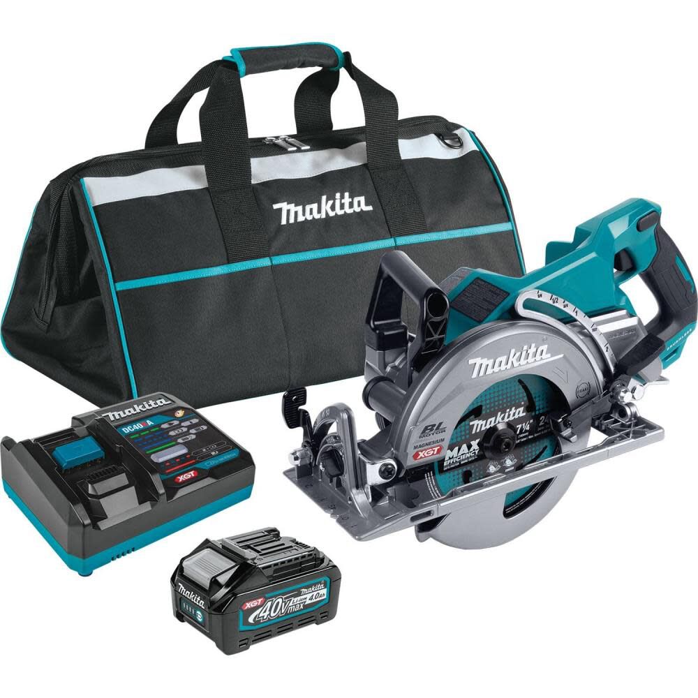 Makita 40V max XGT Circular Saw Kit Rear Handle 7 1/4