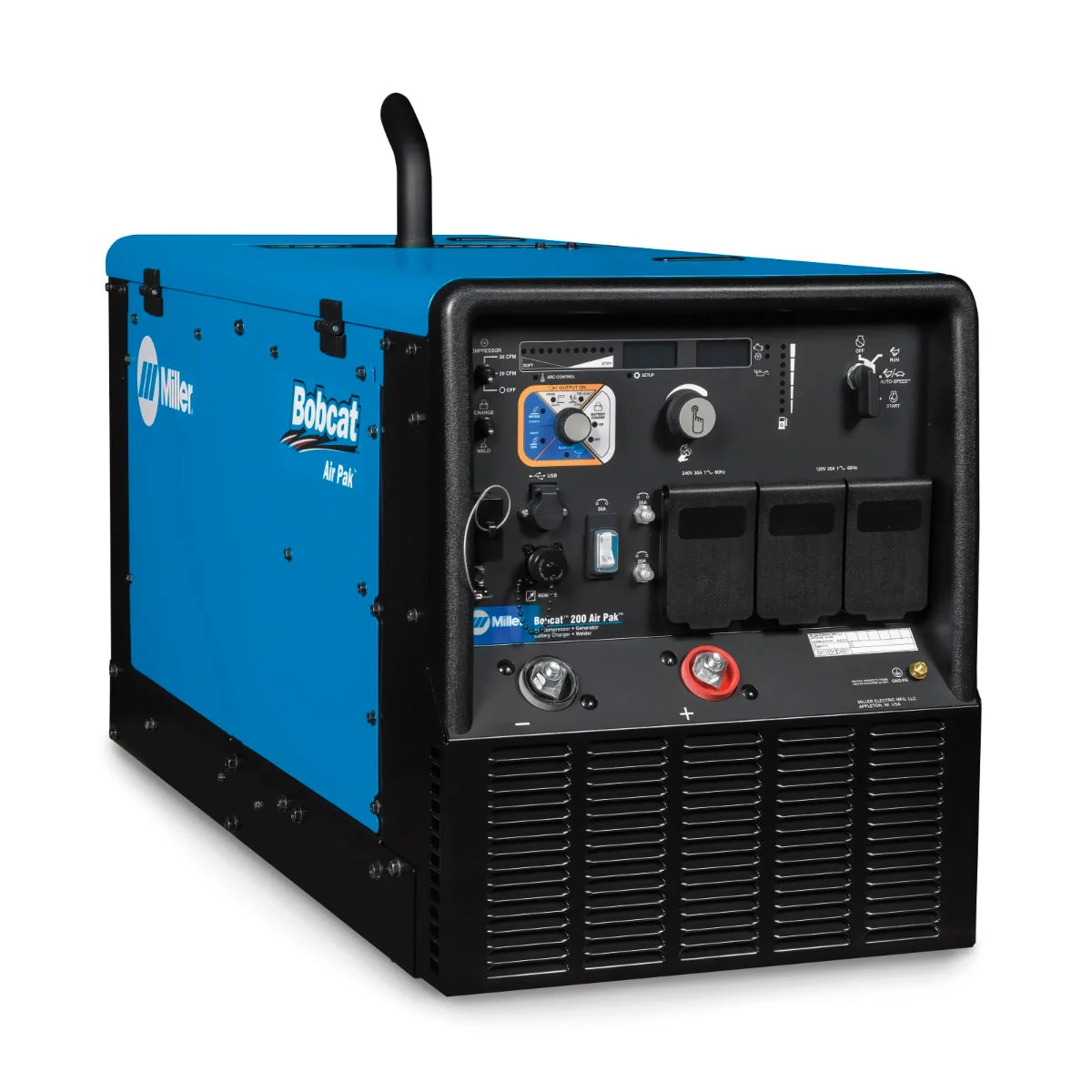 Miller Bobcat 200 Air Pak Diesel Welder Generator (907760)