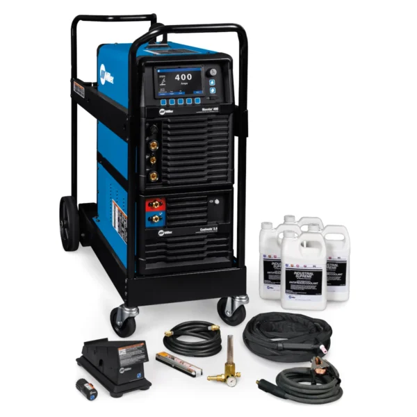 Miller Maxstar 400 DC TIG Welder Complete w/Wireless Foot Control (951000098) Miller Maxstar 400 DC TIG Welder Complete w/Wireless Foot Control (951000098)