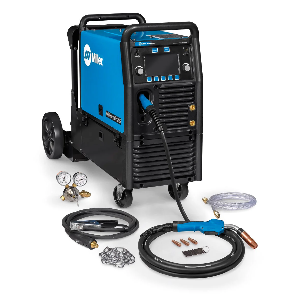 Miller Invision 450 MPa MIG Welder with D-74 Feeder, Accessory Package ...