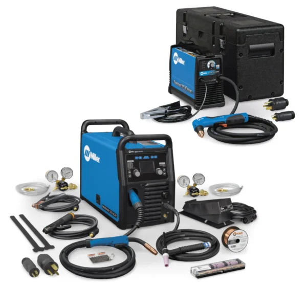 Miller Multimatic 220 AC/DC Welder + Spectrum 375 Plasma Cutter (907757, 907529) Miller Multimatic 220 AC/DC Welder + Spectrum 375 Plasma Cutter (907757, 907529)