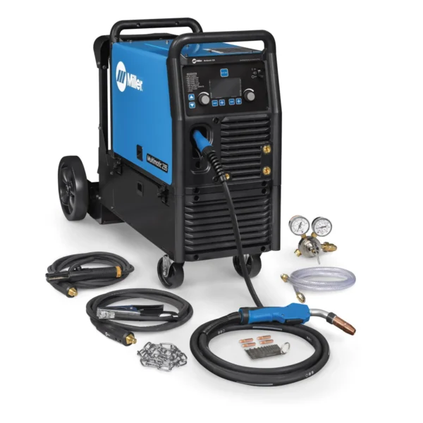 Miller Multimatic 235 Multiprocess Welder w/Running Gear (951846) Miller Multimatic 235 Multiprocess Welder w/Running Gear (951846)