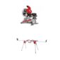 Milwaukee M18 12 In. Miter Saw (Bare Tool), Folding Miter Saw Stand Bundle