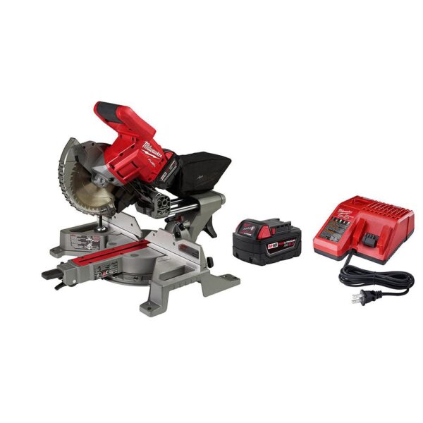 Milwaukee M18 FUEL 7-1/4 in. Dual Bevel Sliding Compound Miter Saw Kit Milwaukee M18 FUEL 7-1/4 in. Dual Bevel Sliding Compound Miter Saw Kit