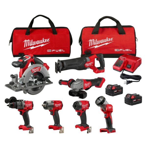 Milwaukee M18 FUEL 7 Tool Combo Kit Milwaukee M18 FUEL 7 Tool Combo Kit