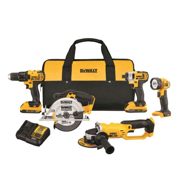 NEW DEWALT 20V MAX Compact 5-Tool Combo Kit NEW DEWALT 20V MAX Compact 5-Tool Combo Kit