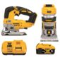 NEW DEWALT 20V MAX XR 2 Tool Woodworking Kit Router & Jig Saw
