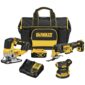 NEW DEWALT 20V MAX XR 3 Tool Woodworking Kit