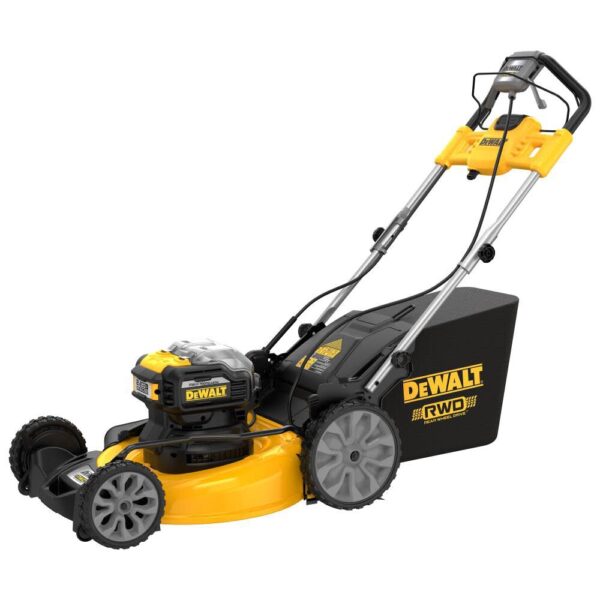 NEW DEWALT 2X20V MAX Lawn Mower Kit Brushless Cordless 21 1/2in Rear Wheel Drive Self Propelled NEW DEWALT 2X20V MAX Lawn Mower Kit Brushless Cordless 21 1/2in Rear Wheel Drive Self Propelled