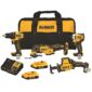 NEW DEWALT ATOMIC 20V MAX 4 Tool Combo Kit Brushless Cordless