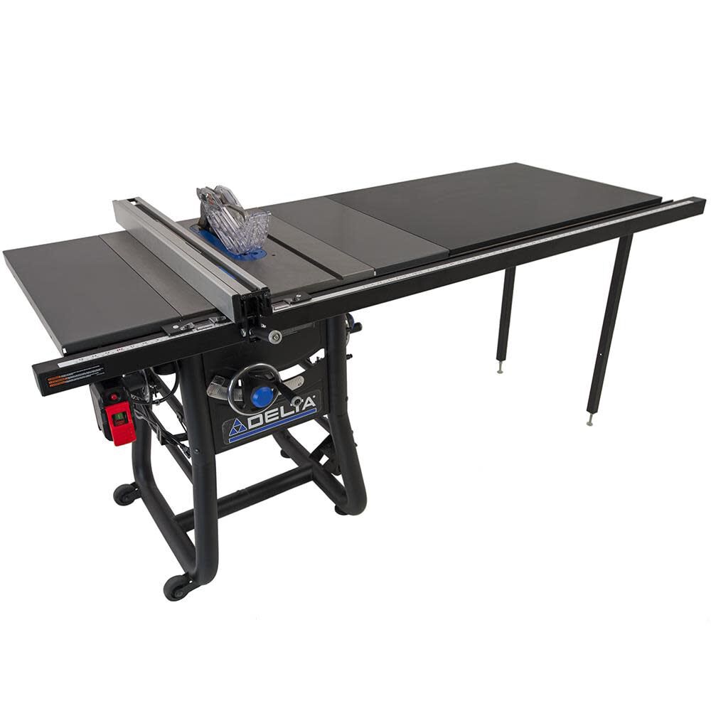NEW Delta 10in Table Saw with 52in Rip Capacity & Steel Extension Wings
