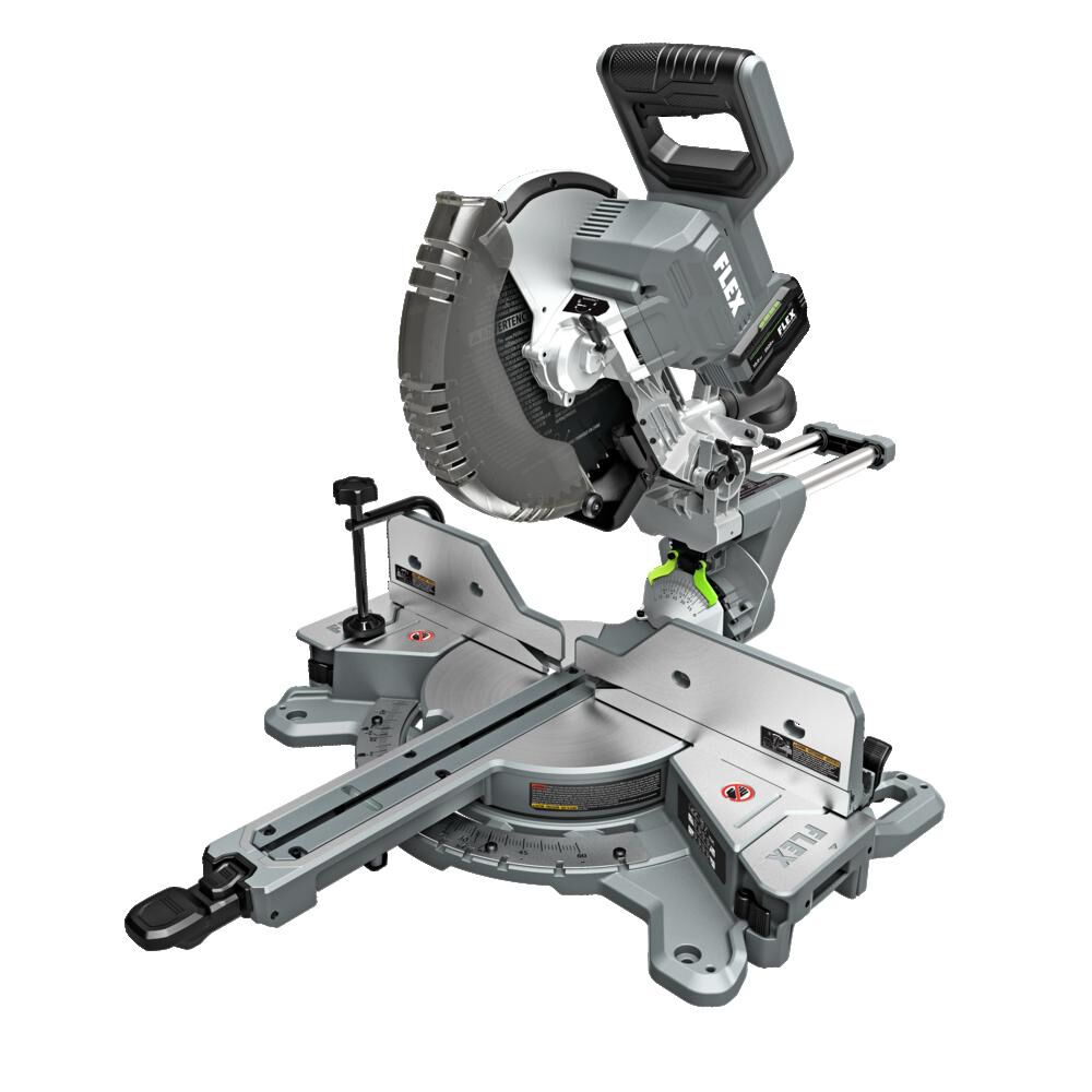 NEW FLEX 12 Inch Dual Bevel Sliding Miter Saw Stacked Lithium Kit