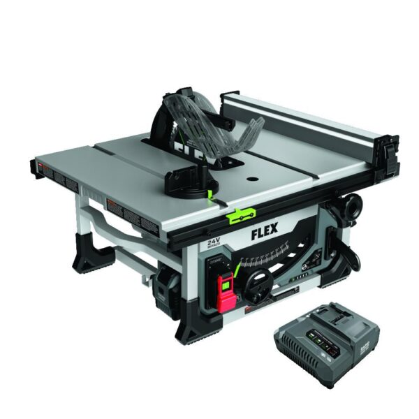 NEW FLEX 24V 10 Inch Table Saw Stacked Lithium Kit NEW FLEX 24V 10 Inch Table Saw Stacked Lithium Kit