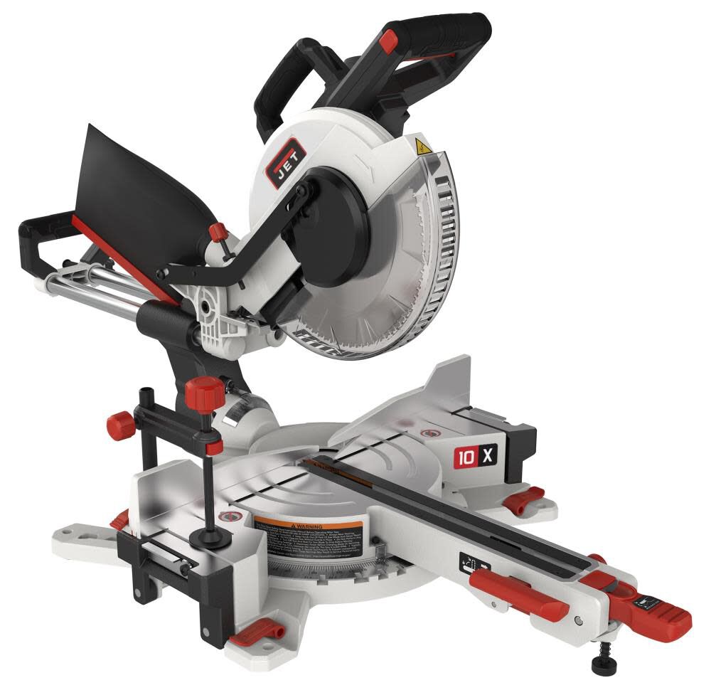 NEW JET 10in Sliding Dual Bevel Compound Miter Saw