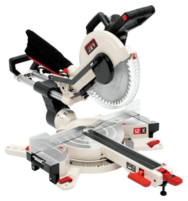 NEW JET 12in Sliding Dual Bevel Compound Miter Saw NEW JET 12in Sliding Dual Bevel Compound Miter Saw