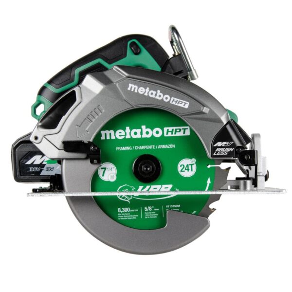 NEW Metabo HPT 36V MultiVolt 7-1/4 Inch Circular Saw Kit with Torque Boost Technology