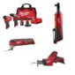 NEW Milwaukee M12 FUEL 2-Tool Combo Kit, Multi-Tool, Reciprocating Saw, Ratchet Bundle