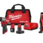 NEW Milwaukee M12 FUEL Drill, Driver & Inflator Combo Kit Bundle
