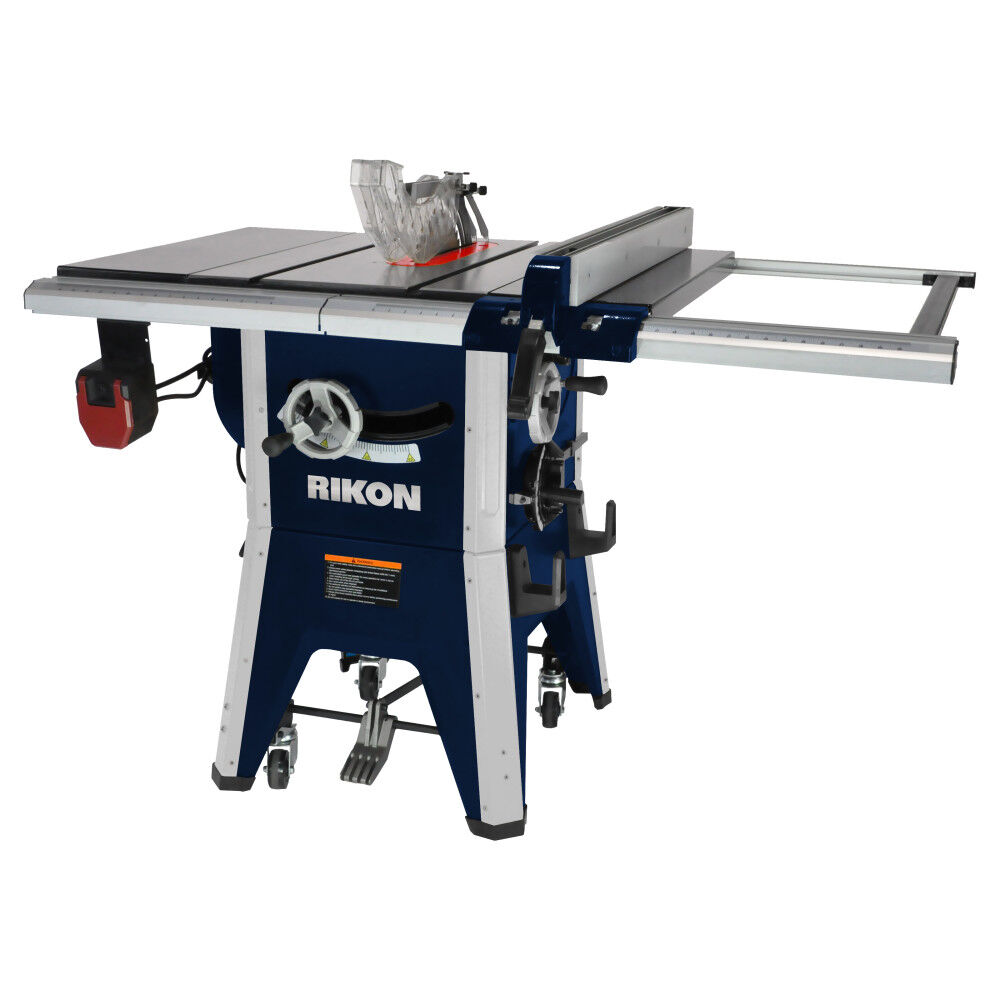 NEW RIKON 10in Left Tilt Contractors Table Saw